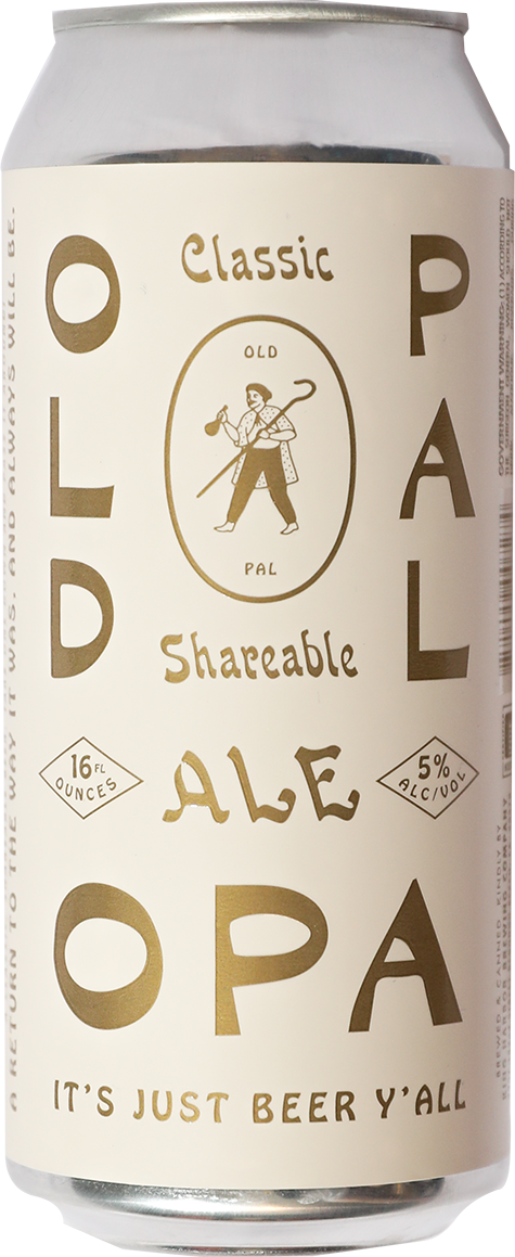 A can of Old Pal Ale